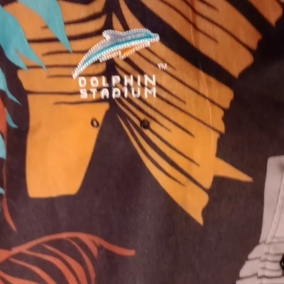 CUBAVEA MIAMI DOLPHIN'S STADIUM SHIRT, LARGE - Picture 3 of 9
